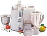 Sujata POWERMATIC PLUS WITH Free Chutney Jar 900 Juicer Mixer Grinder 3 Jars, White