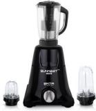 Sunmeet 600 Watts Mixer Grinder With 3 Jars 1 Juicer Jar And 2 Bullet Jars EPMG274 Mixer Grinder With Juicer And Bullets Jars 600 Mixer Grinder 3 Jars, Black