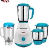 Triva Remix Tx72 550 Juicer Mixer Grinder 4 Jars, Blue & White