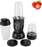 Tutu Tulle Nutri Blend 24000 RPM Bullet Mini Hand Blender ABS Altra Plastic Body Havy 500W Motor Capacity 500 Juicer Mixer Grinder 2 Jars, Black113