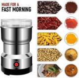 Udghosh Creation Stainless Steel Electric Grinder And Coffee Maker Household Electric Mixer 225 : Higher The Wattage, Tougher The Juicing/Grinding 200 Mixer Grinder 1 Jar, Silver