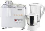 Usha 3345 450 Watt Juicer Mixer Grinder with 2 Jars White 450 Mixer Grinder