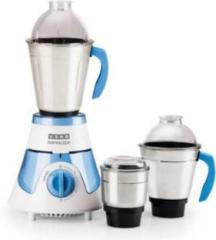 Usha 3563 IMMPREZZA 600 Mixer Grinder 3 Jars, Blue, White