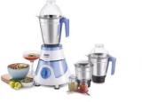 Usha Imprezza 3563 Imprezza 600 Mixer Grinder 3 Jars, Blue, White