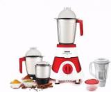 Usha Imprezza Plus 3775 750 W Mixer Grinder 4 Jars, White And Red