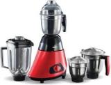 Usha Mixer Grinder TP800MX4 Trienergy+ 800 Mixer Grinder 4 Jars, RED BLACK