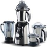 Usha Mixer With 5 Year Warranty On Motor 800 Mixer Grinder 4 Jars, Black And Stainless Steel