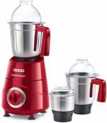 Usha Thunderbolt 06 800 Mixer Grinder 3 Jars, Red