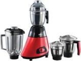 Usha TP800MX4 Trienergy 800 W Mixer Grinder 4 Jars, Black, Red