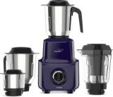 V Guard Citius 750 Watt Juicer Mixer Grinder | 3 Year Motor Warranty | Sturdy QuadraFlow Design Juicer Jar | PrecisionBlend Stainless Steel Blades | 750 Juicer Mixer Grinder 4 Jars, Midnight Blue