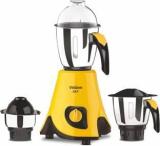 Vidiem By Vidiem MG 610 A Lily 650 Mixer Grinder 3 Jars, Yellow