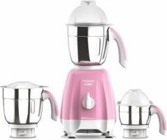 Vidiem Vision 750 Mixer Grinder 3 Jars, White, Pink