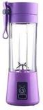 Vidza Electric Mini USB Juicer Bottle Blender For Making Juice, Shake, Smoothies, Travel Juicer For Fruits And Vegetables, Fruit Juicer For All Fruits, Juice Maker S1 A2dp 220 Juicer 1 Jar, Purple