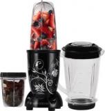 Wonderchef 654321 Nutri Blend Black With Jar 400 W Juicer Mixer Grinder 3 Jars, Black