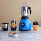 Wonderchef Acura 500 W Mixer Grinder 4 Jars, Blue & Black