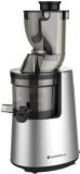 Wonderchef Cold Press Juicer V6 Full Fruit Cold Press 200 W Juicer 2 Jars, Black And Silver