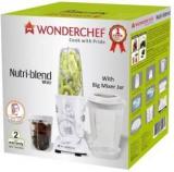 Wonderchef Nutri Blend 400 Watt Mixer Grinder With 3 Jars White 400 Juicer Mixer Grinder