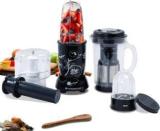 Wonderchef Nutri Blend CKM 400 Juicer Mixer Grinder 4 Jars, Black