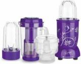 Wonderchef Nutri Blend CKM Purple 400 W Juicer Mixer Grinder 3 Jars, Purple