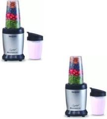 Wonderchef Nutri blend Thunder Mixer Grinder Blender 2 Jars 1000 Juicer Mixer Grinder 2 Jars, Silver