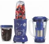 Wonderchef Nutri Blend With Juicer Attachment Blue 400 Juicer Mixer Grinder 3 Jars, Blue