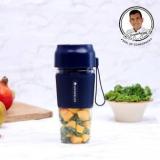 Wonderchef Nutri Cup 300ml Portable Blender With USB Charging Nutri Cup 40 W Juicer 1 Jar, Blue