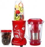 Wonderchef Present Nutri Blend Red Color Comes With 3 Interchangeable Jars Big Juicer Jar 750ml, Long Jar 500ml & Short Jar 300ml And 2 Separate Blades Grinding Blade & Blending Blade 400 W Juicer Mixer Grinder