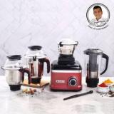 Wonderchef Sumo DLX 1000 W Juicer Mixer Grinder 4 Jars, Red & Black