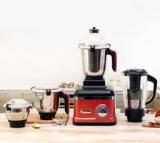 Wonderchef Sumo Mixer Grinder 1000W SUMO 1000 Mixer Grinder 4 Jars, Black, Rust