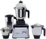 Wonderchef Sumo Silverado Mixer Grinder 1000W With 3 Stainless Steel & 1 Fruit Filter Jar 5 Years Warranty On Motor, Silver 1000 Mixer Grinder 3 Jars, Silver