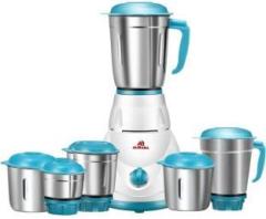 Alibaba Starlet Superstar 6 Jar 550 Mixer Grinder 6 Jars, White & Blue