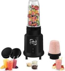 Alibaba Tornado Nutri Blender 500 Juicer Mixer Grinder 2 Jars, Black