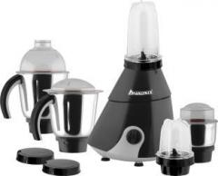 Anjalimix 5BJINSTAGREAY1000 Insta Black 1000 Watts Smoothie Maker cum Mixer Grinder with 2 Bullet Jars & 3 S.S. Jars 1000 Juicer Mixer Grinder