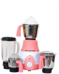 Asus SS smart 750W 4 JAR SET JUICER JAR 750 Juicer Mixer Grinder 4 Jars, White, Pink