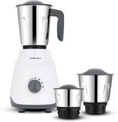 Bajaj 410579 3 500 W Juicer Mixer Grinder 3 Jars, white/grey