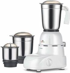 Bajaj 500 Watt Mixer Grinder with 3 Jars White GLORY 500 Mixer Grinder 3 Jars, White