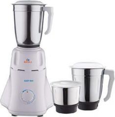 Bajaj B00F15AB2Q Easy 500 Watt Mixer Grinder with 3 Jars White 500 Mixer Grinder