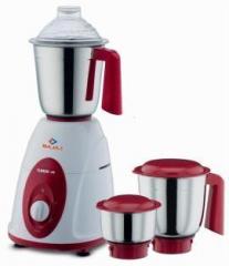 Bajaj Classic 750 W Mixer Grinder 3 Jars, white//red