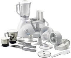 Bajaj FX 11 Food Factory 600 Juicer Mixer Grinder 2 Jars, White