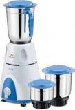 Bajaj GX 3 500 Juicer Mixer Grinder 3 Jars, White