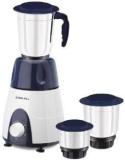 Bajaj GX3 DLX MG 500 Mixer Grinder 3 Jars, White Blue