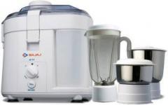 Bajaj JX 10 JMG JX 10 450 Juicer Mixer Grinder 3 Jars, off white