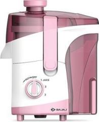 Bajaj JX 30 Juicer Mixer Grinder 500 Watt 500 Juicer Mixer Grinder 3 Jars, Pink, White