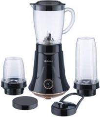 Bajaj NX 01 8901308251885 230 Juicer Mixer Grinder 3 Jars, Black