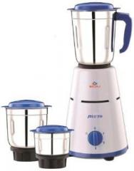 Bajaj PLUTO Mixer Grinder, 500W, 3 Jars 500 Mixer Grinder 3 Jars, Multicolor