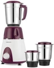 Bajaj REX 500W PURPLE 410607 500 Mixer Grinder 3 Jars, Purple, White