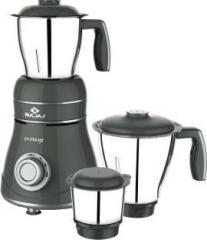 Bajaj Stormix 750 W Mixer Grinder 3 Jars, Silver, Grey