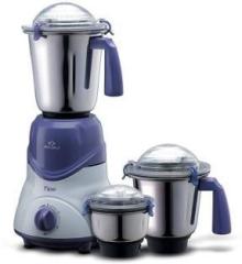 Bajaj TRIO JX4 600 W Mixer Grinder 3 Jars, LEVENDER, White