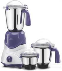 Bajaj Trio LV New 600 W Mixer Grinder 3 Jars, Lavender, White