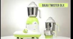 Bajaj TWISTER DLX 750 W Mixer Grinder 3 Jars, Multicolor